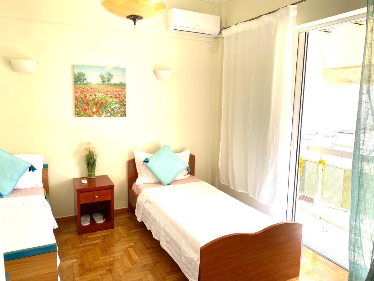 Quiet Near Subway And Acropolis 2 Bedrooms Apt Athene Buitenkant foto